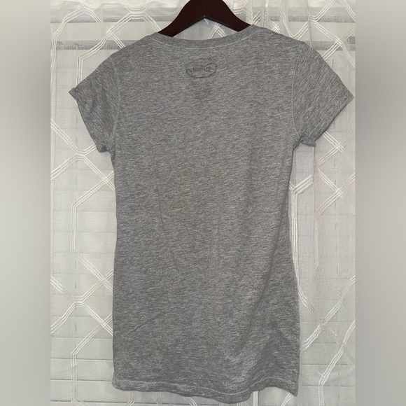Disney Heather Gray Cotton Blend Tee - Picture 4 of 4
